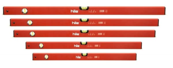 Sæt med PRO HILE vaterpas 50-200 cm 5 stk.