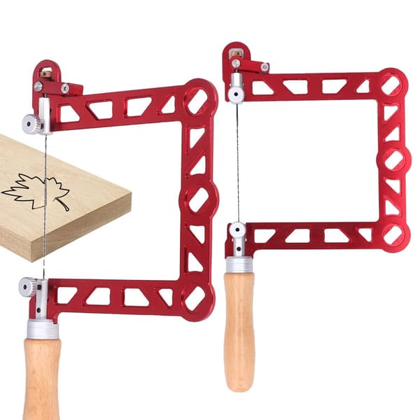 Träbearbetning Sticksåg, U-formad design, ergonomiskt trähandtag, lättviktig portabilitet