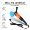 Miniatyrbillede 2 af 4: Rotary bilpudser, kraftfuld 1200W motor, 6-trins justerbar kontrol, kompatibilitet med flere overflader