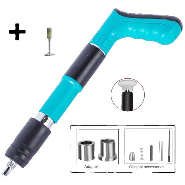 Mini Nittepistol, Justerbare Styrkeniveauer, Ergonomisk Håndtag,Nail Gun 200 søm