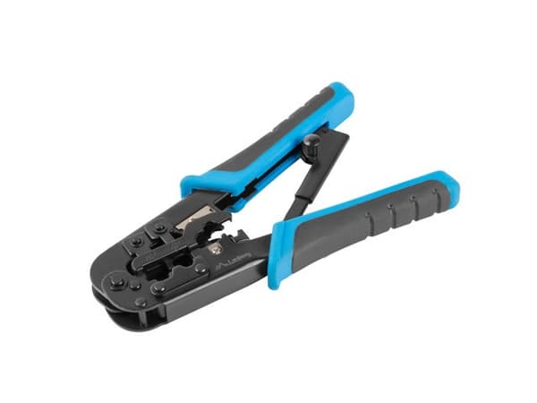 Lanberg NT-0201 kaapelipuristin Puristustyökalu Musta, Sininen