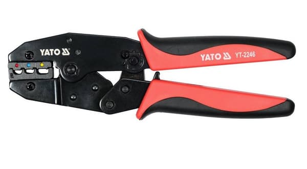 Yato YT-2246 krympetang, sort, rød