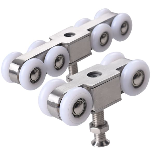 Hjulmekanik till skjutdörr - 4 hjul 2-pack