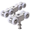Pikkukuva 1 / 7: Pyörämekanismi liukuovelle - 4 pyörää 2-pack 2-pack