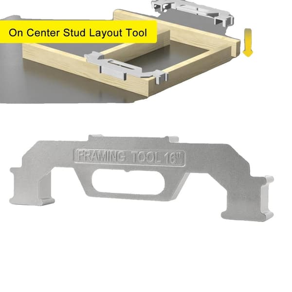 På Center Stud Layout Værktøj, Øger Rammehastigheden, Præcise Målinger, Brugervenligt Design