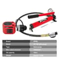 Pikkukuva 1 / 2: Käsipumppu Hydraulisylinteri, Max 700kg/cm² Painetta, Monipuolinen Öljykapasiteetti,CP-180 mittarilla