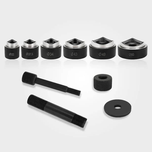 Hydraulisk stansdrivare, 15T stanskapacitet, stansning av järnplåt,8B och Rod-a