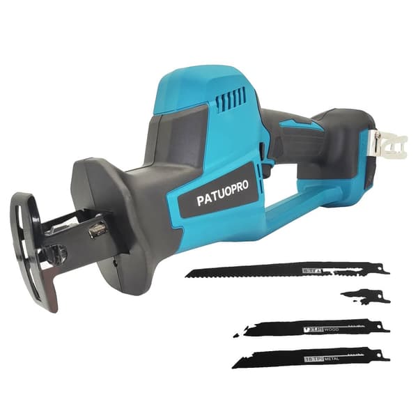Borstlös Sticksåg, 3000 varv/min utan belastning, 255 mm max kapdjup,EU, Ingen batteri
