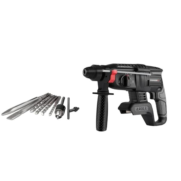 Elektrisk Hammer, Børsteløs Motor, 26mm Boremål,Mønster 2