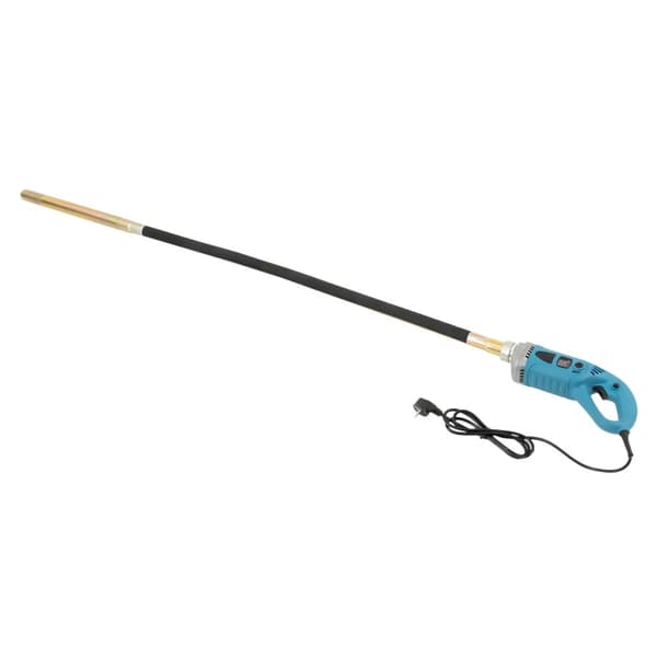 Elektrisk Beton Boble Fjerner, 1300W Effekt, 1,5m Vibrerende Stang,Blå, EU