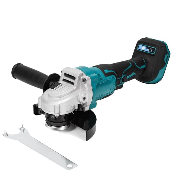 125MM Børsteløs Elektrisk Vinkelsliber, 3 Hastighedsindstillinger, Ergonomisk Design,Ingen batteri