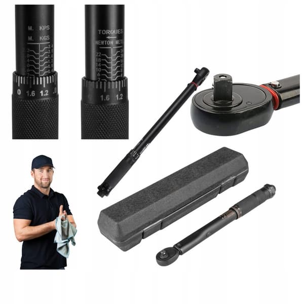 MOMENTNYCKEL 3/8 19-110Nm FÖR TOPPLOCK TÄNDSTIFT PRECISION PRO