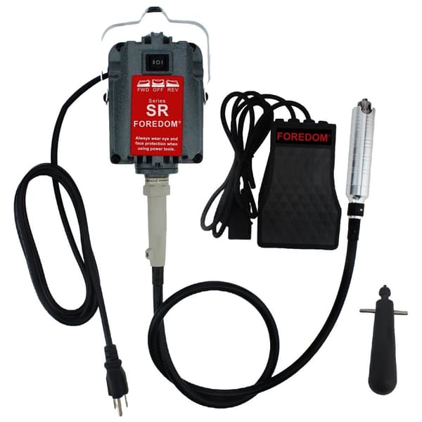 Elektrisk fleksaks slibemaskine, 230W effekt, 0-18000 RPM hastighed,220V