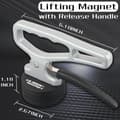 Miniatyrbillede 2 af 4: Heavy Duty Magnetisk Opsamlingsværktøj, Hurtig Udløsningsmekanisme, Ergonomisk Håndtag,Sølv