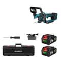 Miniatyrbillede 1 af 2: Elektrisk kædesav, 3000W effekt, 12 tommer guideplade,2 batteri