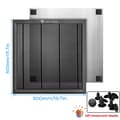 Miniatyrbillede 2 af 2: Honningkage Arbejdsbord, Robust Ramme, Forbedrede Sikkerhedsfunktioner,Med aluminiumsplade, 430x400x22mm