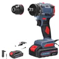 Miniatyrbild 1 av 2: Batteridriven Skruvdragare, 55Nm Vridmoment, Borstlös Motor,EU, Set 2 2st batteri