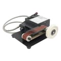Miniatyrbillede 1 af 2: Båndsliber Maskine, Dobbelt Motor, Justerbar Hastighed, 10 Slibebånd,sort