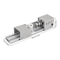 Miniatyrbillede 2 af 4: Mini trædrejebænk, 96W ren kobbermotor, 9000 RPM hastighed, justerbar bagbænk