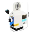 Pikkukuva 2 / 2: Power Feed X-Axis jyrsinkoneelle, 95W moottori, 0-190rpm nopeusalue,Sininen, Eu plug in Finnish is "Eu-plugi".
