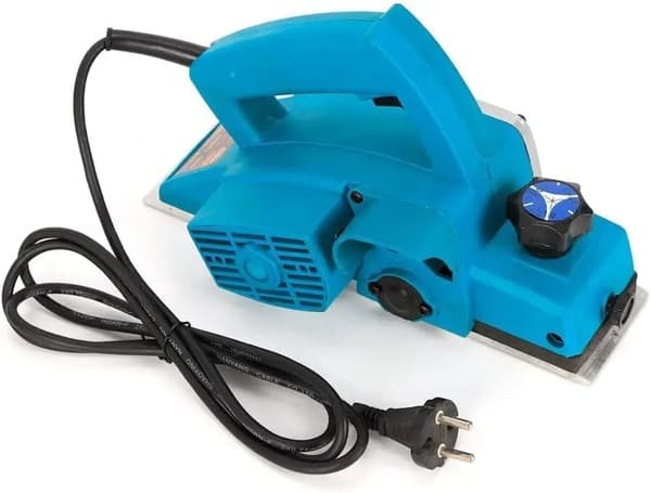Elektrisk Planer, 800 W Effekt, 16000 rpm Rotationshastighet,HIMMELSBLÅ