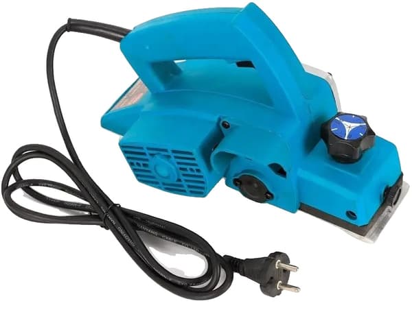 Elektrisk Planer, 800 W Effekt, 16000 rpm Rotationshastighet,HIMMELSBLÅ
