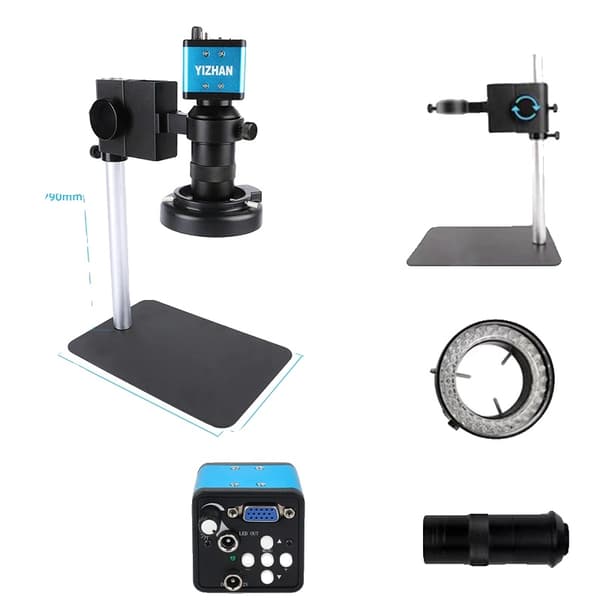 Digitaalinen mikroskooppi, 38MP / 13MP resoluutio, 130X suurennos,13MP Setti