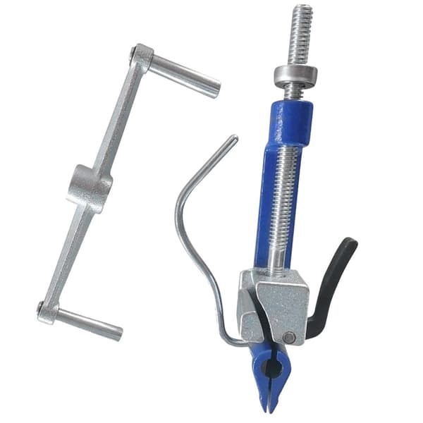 Heavy Duty Tensioner Værktøj, Holdbar Rustfrit Stål Konstruktion, Egnet til 4-20mm Bånd,mørkeblå