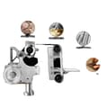 Miniatyrbillede 1 af 4: Multifunktionel Desktop Båndmaskine, 550W Børsteløs Motor, Justerbart Arbejdsbord, Vertikal og Horisontal Slibning