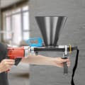Miniatyrbild 3 av 4: Elektrisk Fogverktyg, 700W Effekt, Ergonomisk Design, Stort Kapacitetstratt