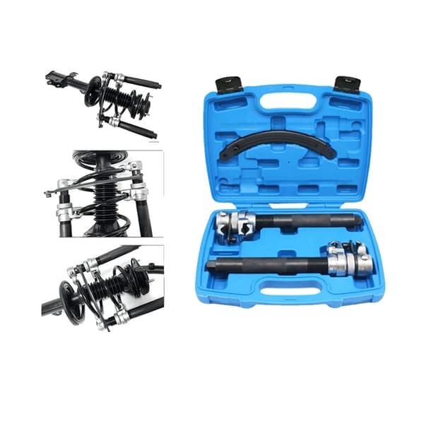 Coil Spring Compressor Værktøj, Justerbar Kæbe Kapacitet, Høj Belastningskapacitet, Holdbart Design