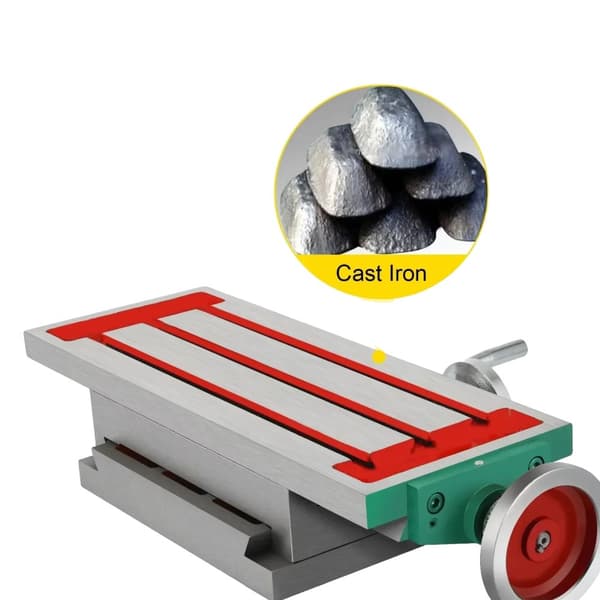 Vevor Fräsmaskin Arbetsbord, Dual-Axis Positionering, Premium Kvalitet, Justerbart Handtag
