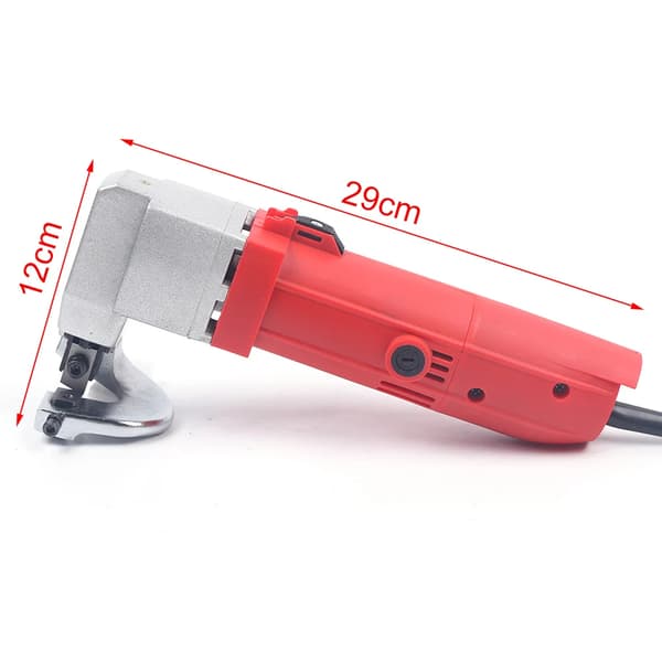 Elektriske Saks, 500W Effekt, 2,5mm Skærebredde,Rød, EU