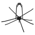 Miniatyrbillede 1 af 2: Gulvvarme Rørvikler, Justerbar Diameter, 200 kg Belastningsevne,sort