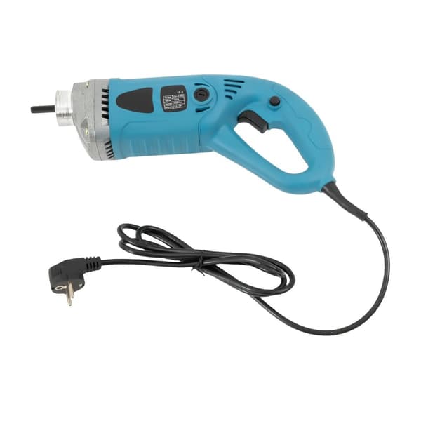 Betongvibrator, 1300W effekt, 4300rpm hastighet,EU, Blå