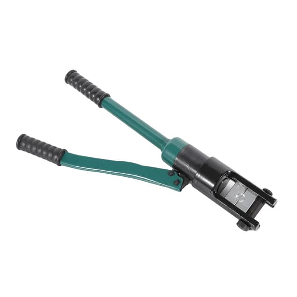 Hydraulisk Crimpværktøj, 16 Ton Tryk, 360° Drejelig Hoved,grøn