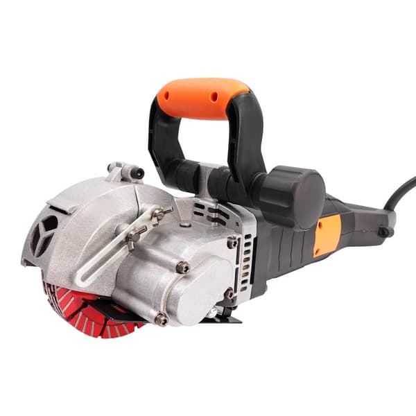 Sähkökäyttöinen betonisaha, 2700W teho, 5000rpm nopeus,Ruskea
