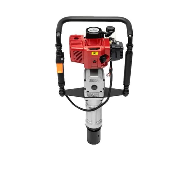 Gasdriven stolpslagare, 1900W tvåtaktsmotor, 800-2800 BPM slagfrekvens, lättviktsdesign
