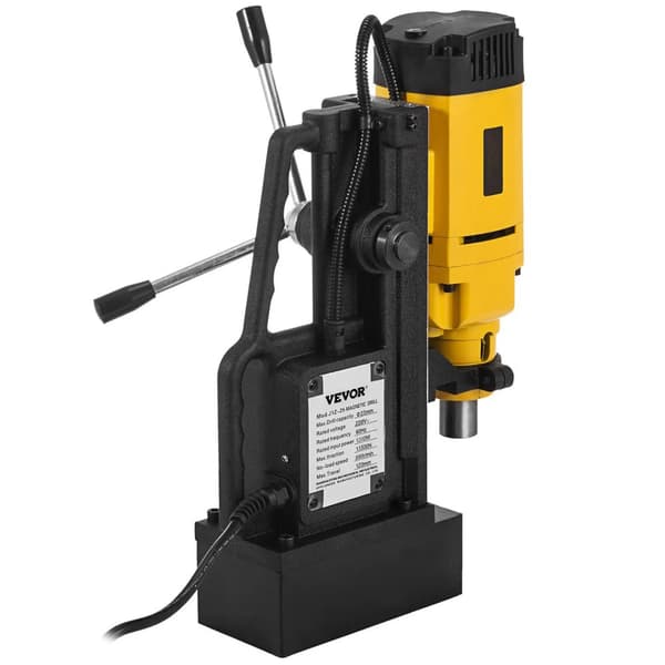 VEVOR Elektrisk Magnetboremaskine, 1200W Effekt, 13500N Magnetkraft, 23mm Maksimal Diameter