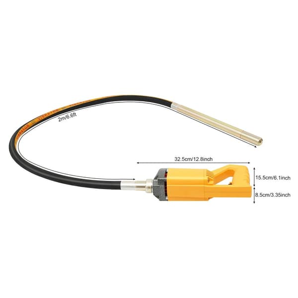 Betongvibrator, 850W effekt, 1m vibrerande axel,1300W 2m axel