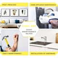 Miniatyrbild 2 av 4: Hushållsreparationsverktygssats, 88 delar, hållbar stålkonstruktion, ergonomisk design