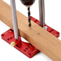 Miniatyrbild 4 av 4: Borrguide, Precision Hinge Hole Locator, Justerbara Inställningar, Hållbar Aluminiumkonstruktion