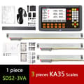 Miniatyrbillede 2 af 2: SINO LCD DRO Kit, 3-akset drift, høj præcision 0,005 mm opløsning,DRO Med 3PCS KA35
