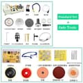 Miniatyrbillede 2 af 2: Multifunktionel Bordpoleringsmaskine, 750W Effekt, 11000rpm Tomgangshastighed,EU, Jade Værktøjsæt