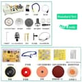 Miniatyrbillede 1 af 2: Multifunktionel Bordpoleringsmaskine, 750W Effekt, 11000rpm Tomgangshastighed,EU, Jade Værktøjsæt