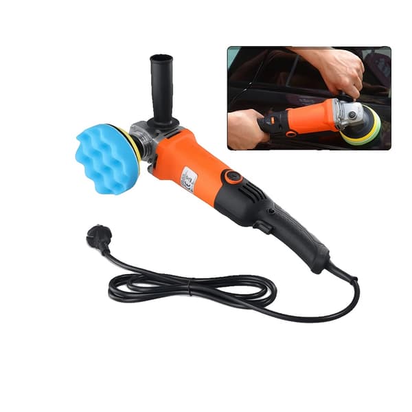 Rotary Bilpolermaskin, Kraftfull 1200W Motor, 6-Hastighets Justerbar Kontroll, Flera Ytkompatibiliteter