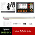 Miniatyrbillede 2 af 2: SINO LCD DRO Kit, 3-akset drift, høj præcision 0,005 mm opløsning,DRO Med 1PC KA35