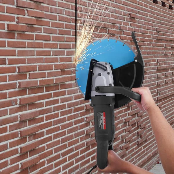 Elektrisk Betongsåg, 3000W Effekt, 3800RPM Hastighet, 135mm Skärdjup
