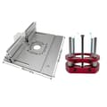 Miniatyrbild 1 av 2: Routerlyftset, Aluminiumlegering, Rostbeständig design,Silver