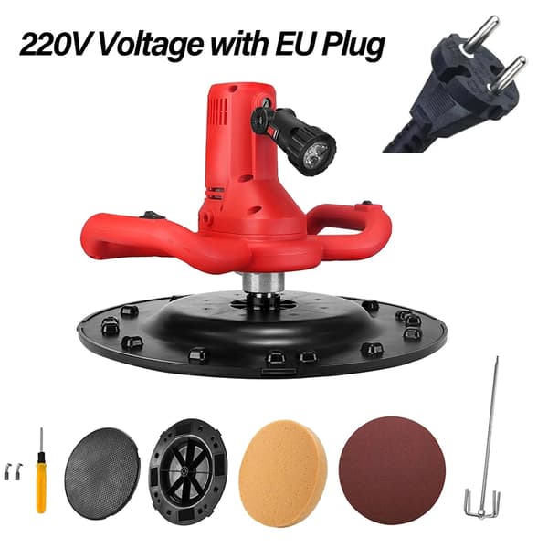Elektrisk Beton Mørtelspartel, 1700W Effekt, Justerbar Hastighed 80-600 omdr./min,220V EU Stik-a